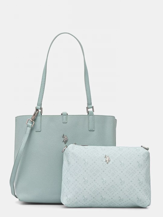 Obrázek produktu U.S. Polo Assn. nákupní taška dámská z imitace kůže Malibu tyrkysová