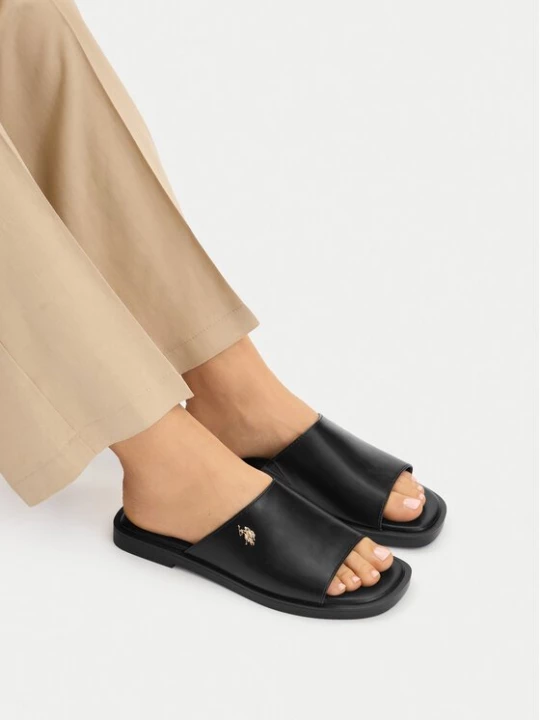 Obrázek produktu U.S. Polo Assn. Nazouváky EO-MARINA003W / 6Y1 Černá