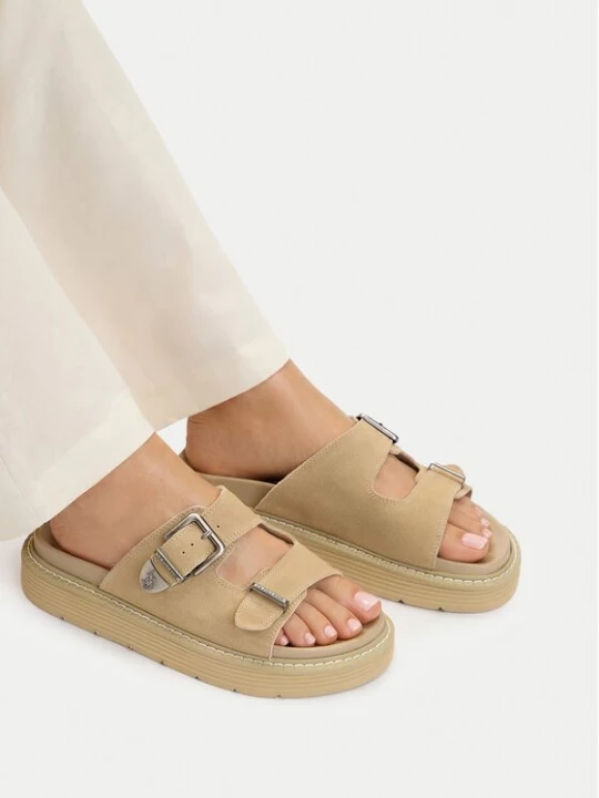 Obrázek produktu U.S. Polo Assn. Nazouváky EO-TANIA001W / 6S1 Béžová