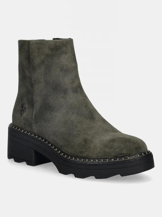 Obrázek produktu U.S. Polo Assn. Nízké kozačky U.S. Polo Assn. HANNAH002 zelená