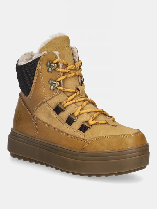 Obrázek produktu U.S. Polo Assn. Nízké kozačky U.S. Polo Assn. ICY007 žlutá
