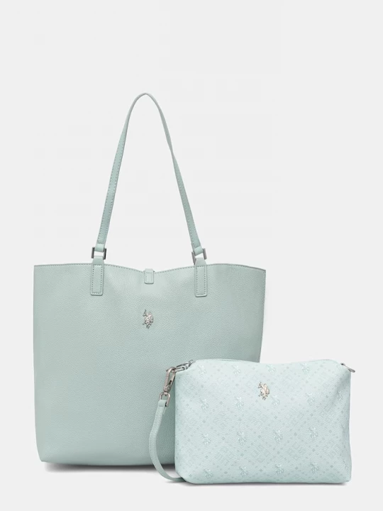 Obrázek produktu U.S. Polo Assn. Oboustranná kabelka U.S. Polo Assn. Malibu zelená