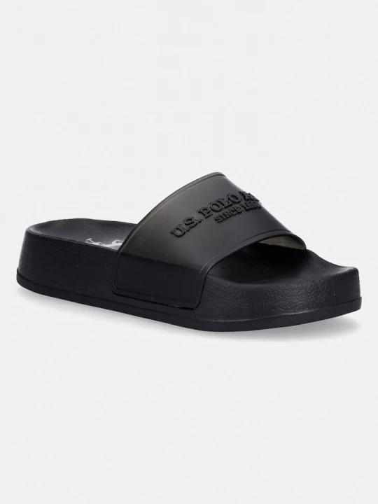 Obrázek produktu U.S. Polo Assn. pantofle na platformě dámské AMAMI009C černá