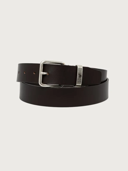 Obrázek produktu U.S. Polo Assn. pásek pánský kožený SILVER LAKE H35 hnědá