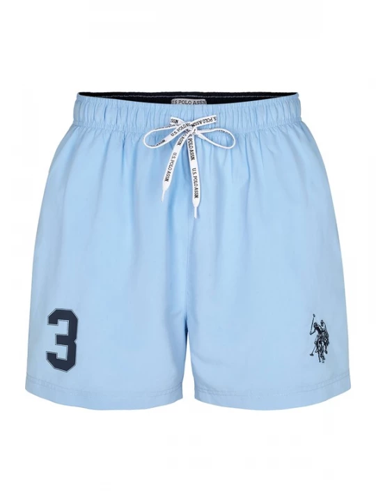 Obrázek produktu U.S. POLO ASSN. Plavecké šortky 'UMALEXANDER'  modrá / černá