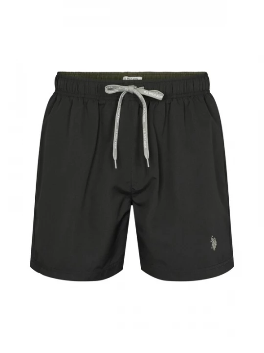 Obrázek produktu U.S. POLO ASSN. Plavecké šortky 'UMAZA' šedá / černá