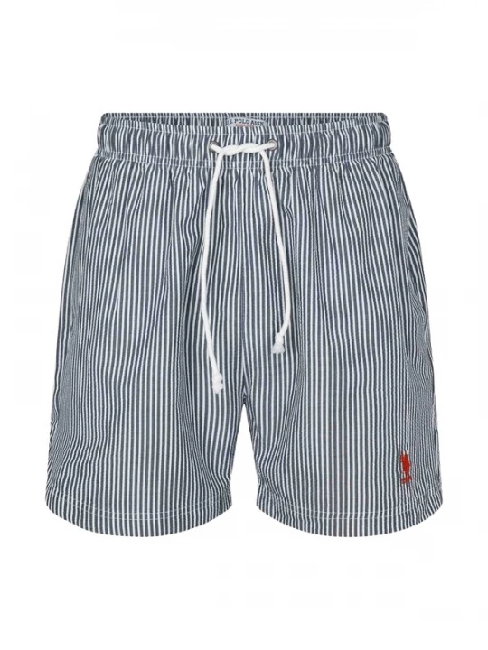 Obrázek produktu U.S. POLO ASSN. Plavecké šortky 'UMBRIGGS' noční modrá / bílá