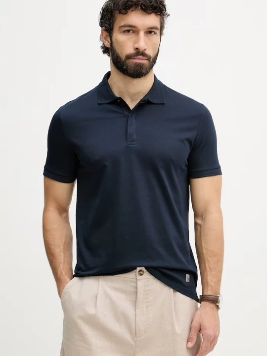 Obrázek produktu U.S. Polo Assn. Polo pánské bavlněné PREMIUM SUPIMA námořnická modř