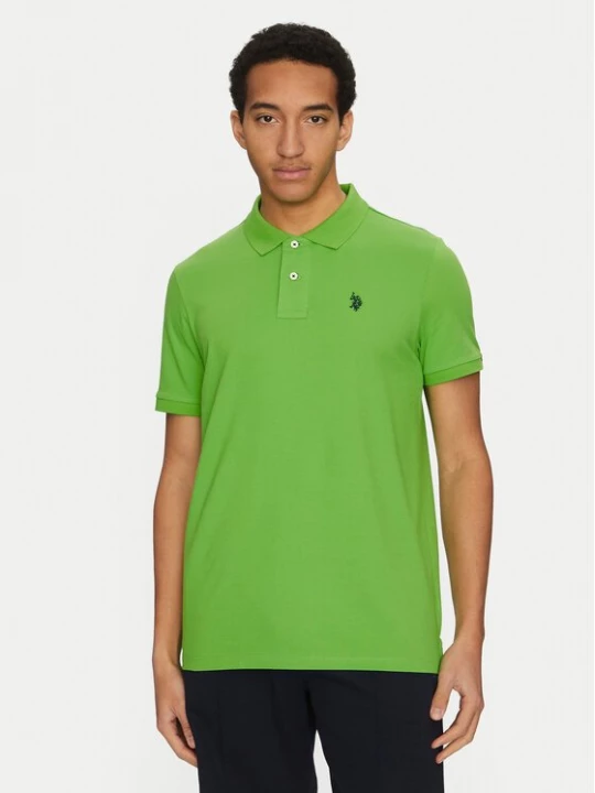 Obrázek produktu U.S. Polo Assn. Polokošile MUP3637 Zelená Regular Fit
