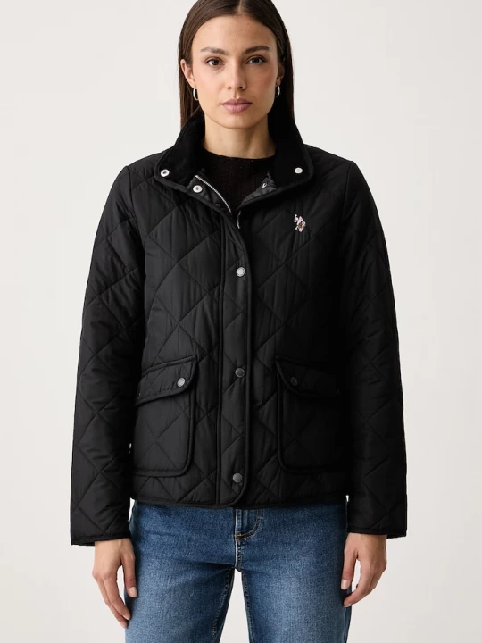 Obrázek produktu U.S. Polo Assn. přechodová bunda dámská QUILTED JACKET černá