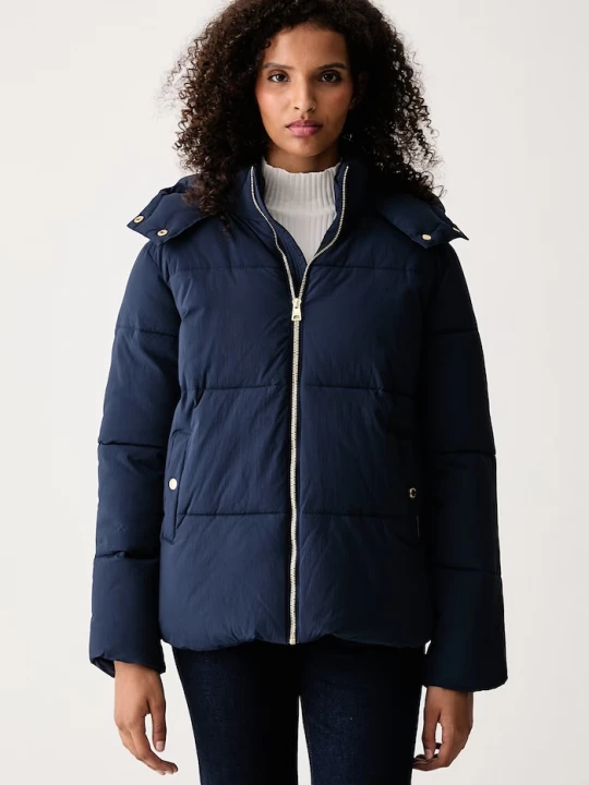Obrázek produktu U.S. Polo Assn. prošívaná bunda dámská SHORT PUFFER námořnická modř