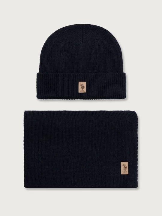 Obrázek produktu U.S. Polo Assn. sada pánská LUXURY RIB KNIT GIFT SET námořnická modř