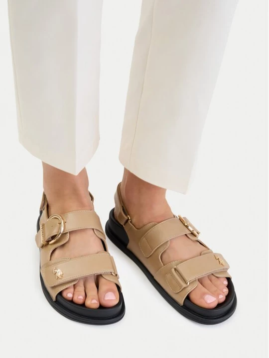 Obrázek produktu U.S. Polo Assn. Sandály EO-EDITH001W/6Y1 Béžová