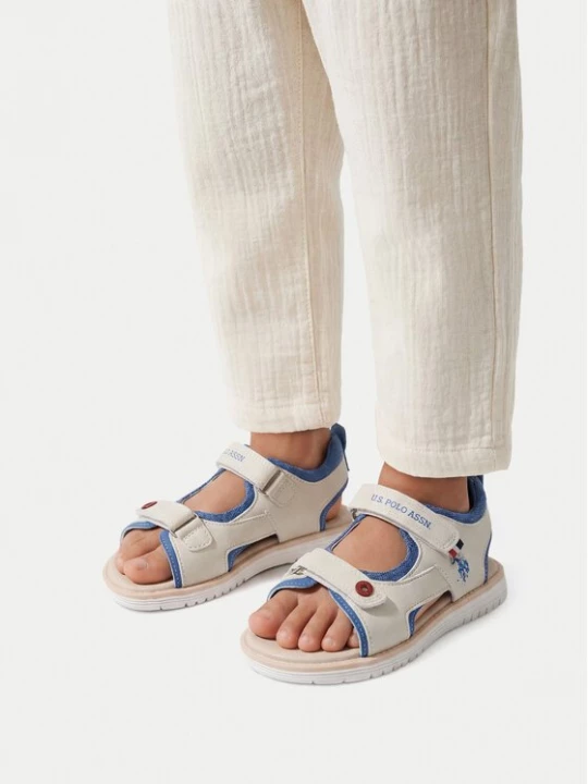Obrázek produktu U.S. Polo Assn. Sandály EO-GARDA003K/6Y1 Světle šedá