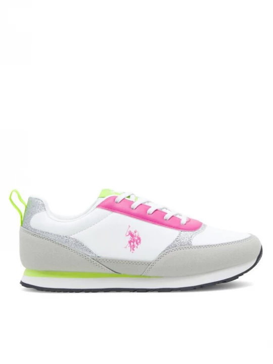 Obrázek produktu U.S. Polo Assn. Sneakersy NOBIK013 Bílé zlato