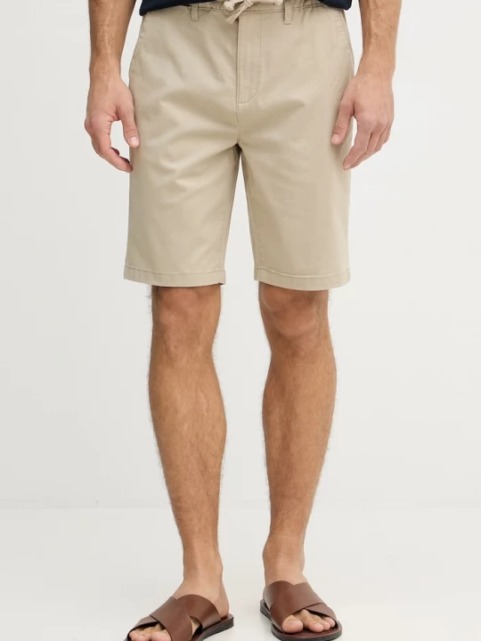 Obrázek produktu U.S. Polo Assn. šortky pánské s bavlnou USPA COMFORT WAIST CLASSIC CHINO béžová