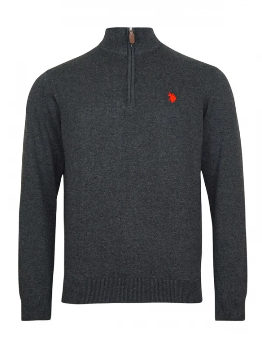 Obrázek produktu U.S. POLO ASSN. Svetr  antracitová / červená