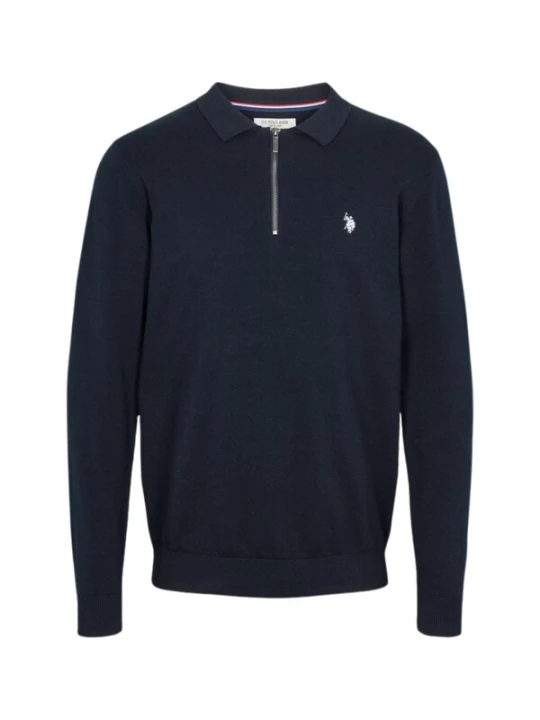 Obrázek produktu U.S. POLO ASSN. Svetr 'Dave Half' safírová