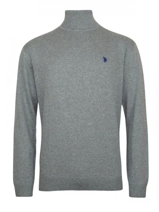 Obrázek produktu U.S. POLO ASSN. Svetr  námořnická modř / šedý melír