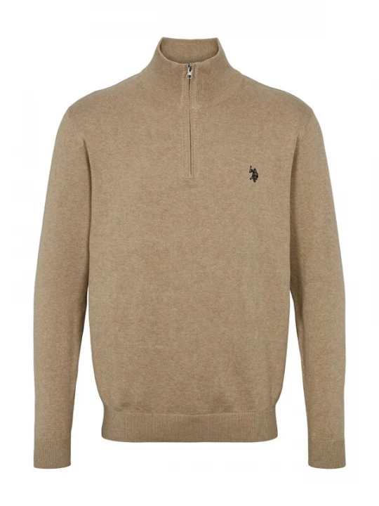 Obrázek produktu U.S. POLO ASSN. Svetr 'UMBRISON' béžový melír