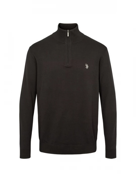 Obrázek produktu U.S. POLO ASSN. Svetr 'UMBRISON' světle šedá / černá