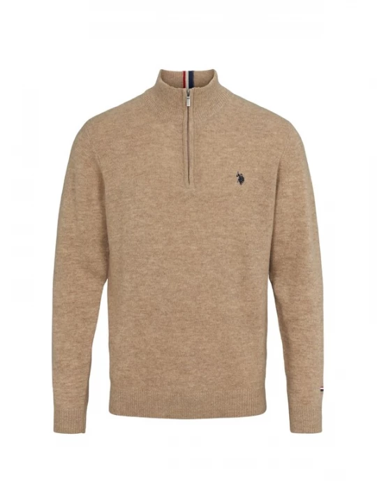 Obrázek produktu U.S. POLO ASSN. Svetr 'UMKevin' béžová / černá
