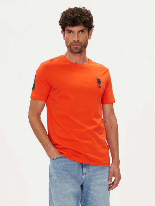 Obrázek produktu U.S. Polo Assn. T-Shirt MUP3311 Oranžová Slim Fit