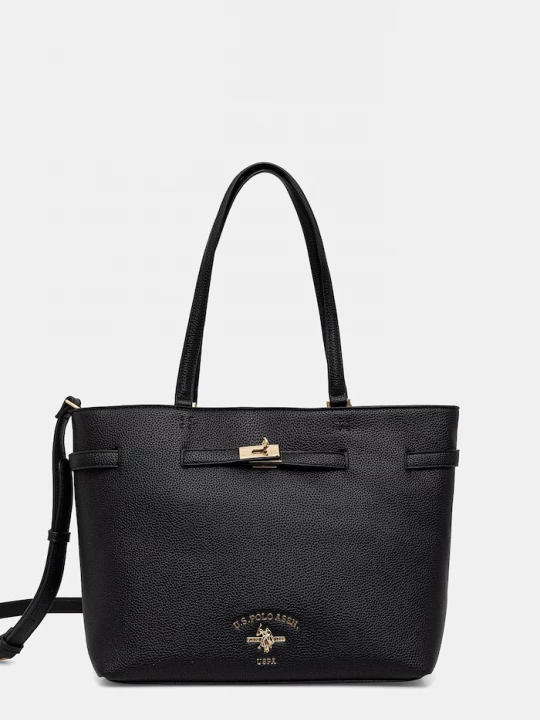 Obrázek produktu U.S. Polo Assn. taška dámská z imitace kůže STANFORD černá