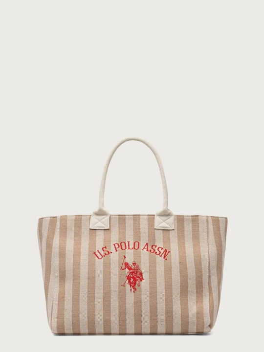 Obrázek produktu U.S. Polo Assn. tote taška dámská bavlněná béžová