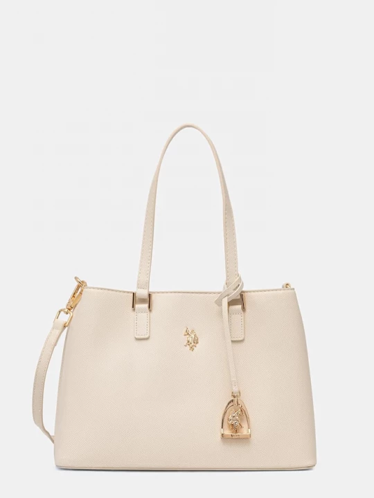 Obrázek produktu U.S. Polo Assn. tote taška dámská z imitace kůže Jones béžová