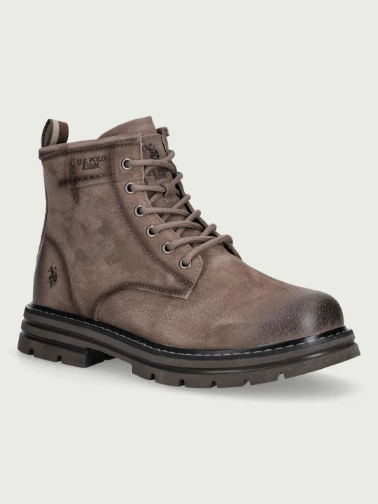 Obrázek produktu U.S. Polo Assn. trekové boty pánské nubukové BERNY002A hnědá