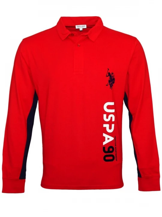 Obrázek produktu U.S. POLO ASSN. Tričko  červená / černá / bílá