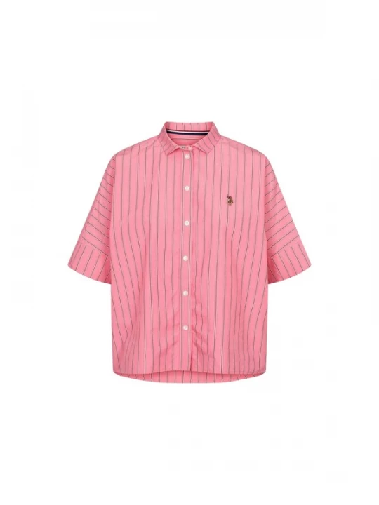 Obrázek produktu U.S. POLO ASSN. Tričko ' Melodie Striped ' světle růžová