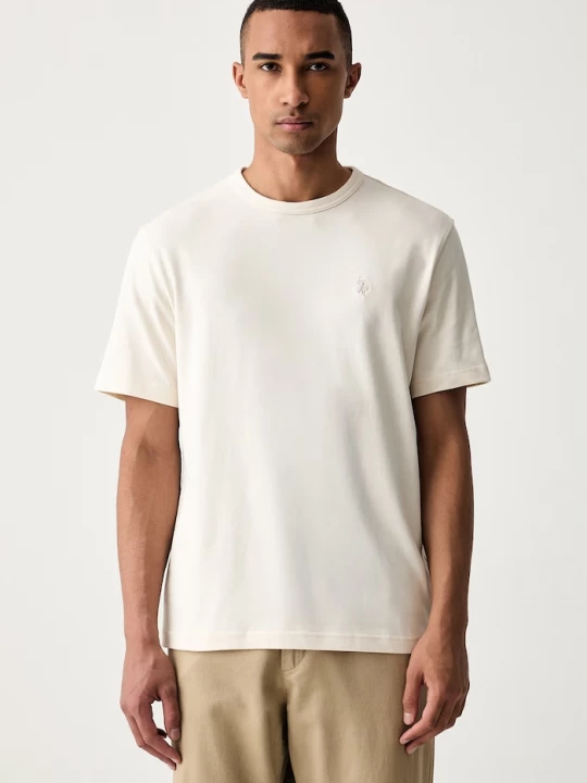 Obrázek produktu U.S. Polo Assn. tričko pánské bavlněné RELAXED FIT DHM béžová