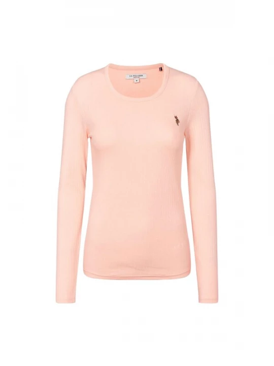 Obrázek produktu U.S. POLO ASSN. Tričko světle růžová / černá