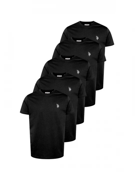 Obrázek produktu U.S. POLO ASSN. Tričko 'UMBetil' černá / bílá