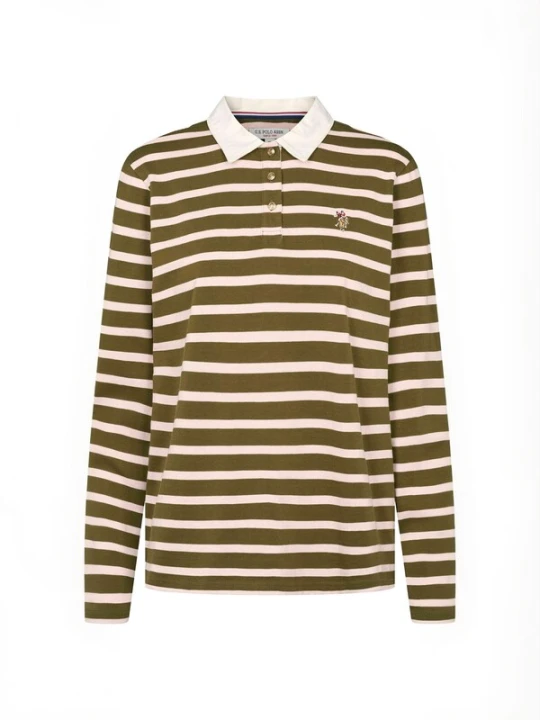 Obrázek produktu U.S. POLO ASSN. Tričko ' UWLesley ' olivová