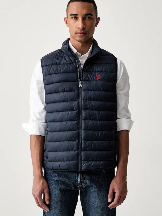 Obrázek produktu U.S. Polo Assn. vesta pánská Bound Quilted Gilet námořnická modř