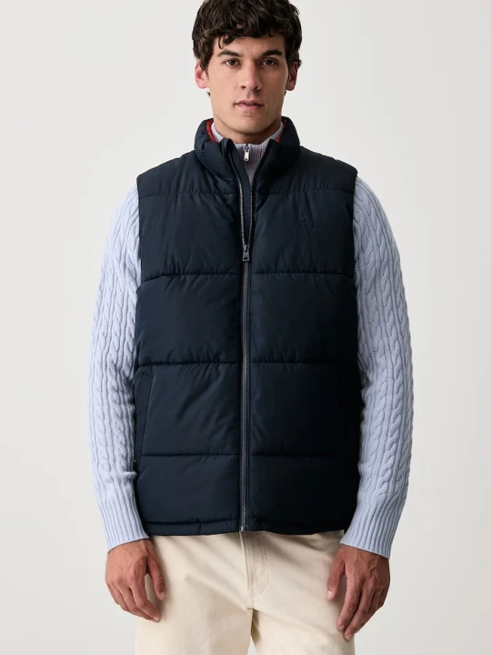 Obrázek produktu U.S. Polo Assn. vesta pánská Wide Baffle Gilet námořnická modř