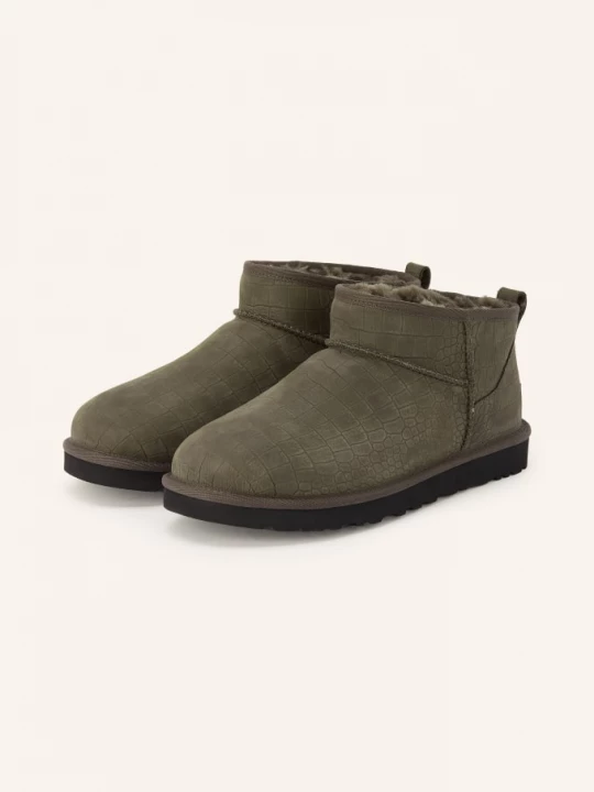 Obrázek produktu Ugg Boty Classic Ultra Mini Embossed tmavě šedá