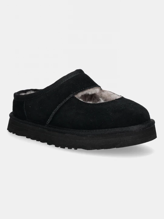 Obrázek produktu UGG Dětské semišové papuče UGG BEA MARY JANE černá
