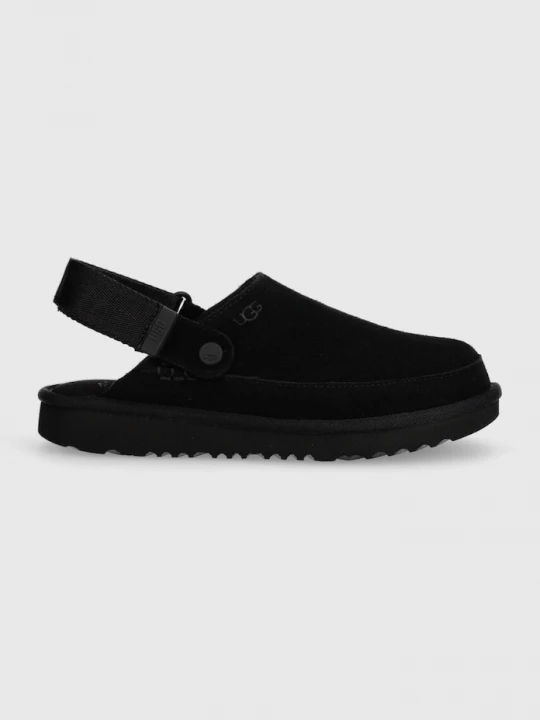 Obrázek produktu UGG Dětské semišové papuče UGG GOLDENSTAR CLOG černá