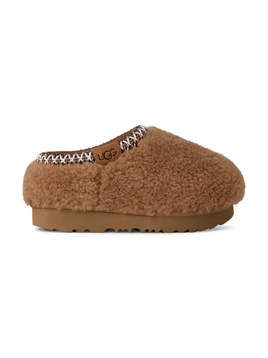 Obrázek produktu UGG Kojenecké pantofle UGG TASMAN MAXI CURLY hnědá