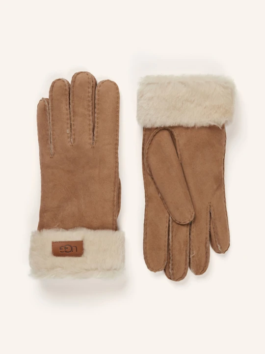 Obrázek produktu Ugg Kožené Rukavice velbloudí