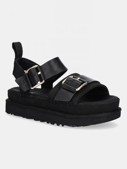 Obrázek produktu UGG Kožené sandály UGG Goldenstar Villa černá