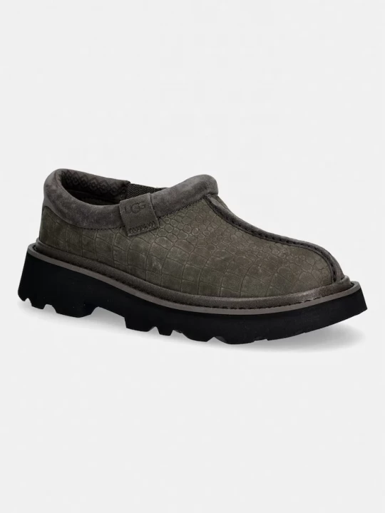 Obrázek produktu UGG Nubukové polobotky UGG M Tasman Lug Embossed zelená