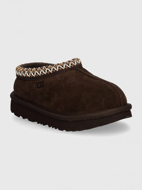 Obrázek produktu UGG pantofle dětské semišové T TASMAN II hnědá