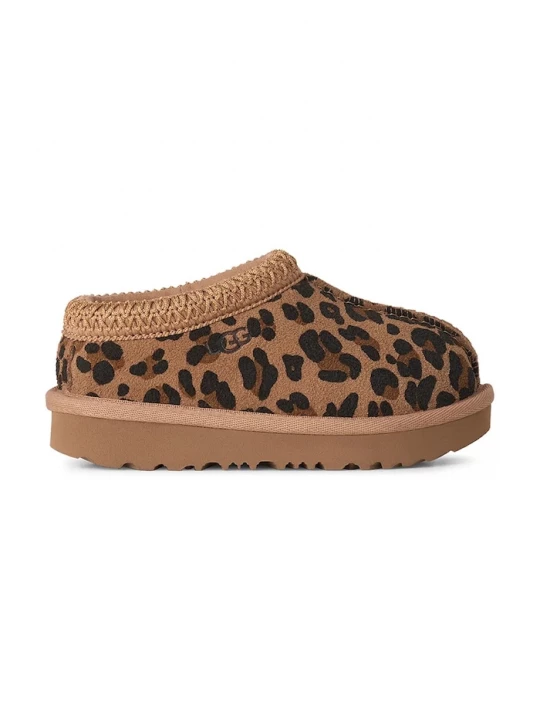Obrázek produktu UGG Pantofle dětské semišové TASMAN ISPOTTED hnědá