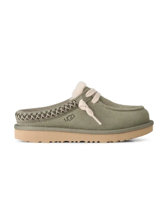 Obrázek produktu UGG Pantofle dětské semišové TASMAN MULE zelená