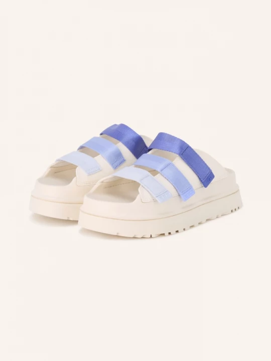 Obrázek produktu Ugg Pantofle Na Platformě Goldenglow tmavě modrá / modrá / bílá